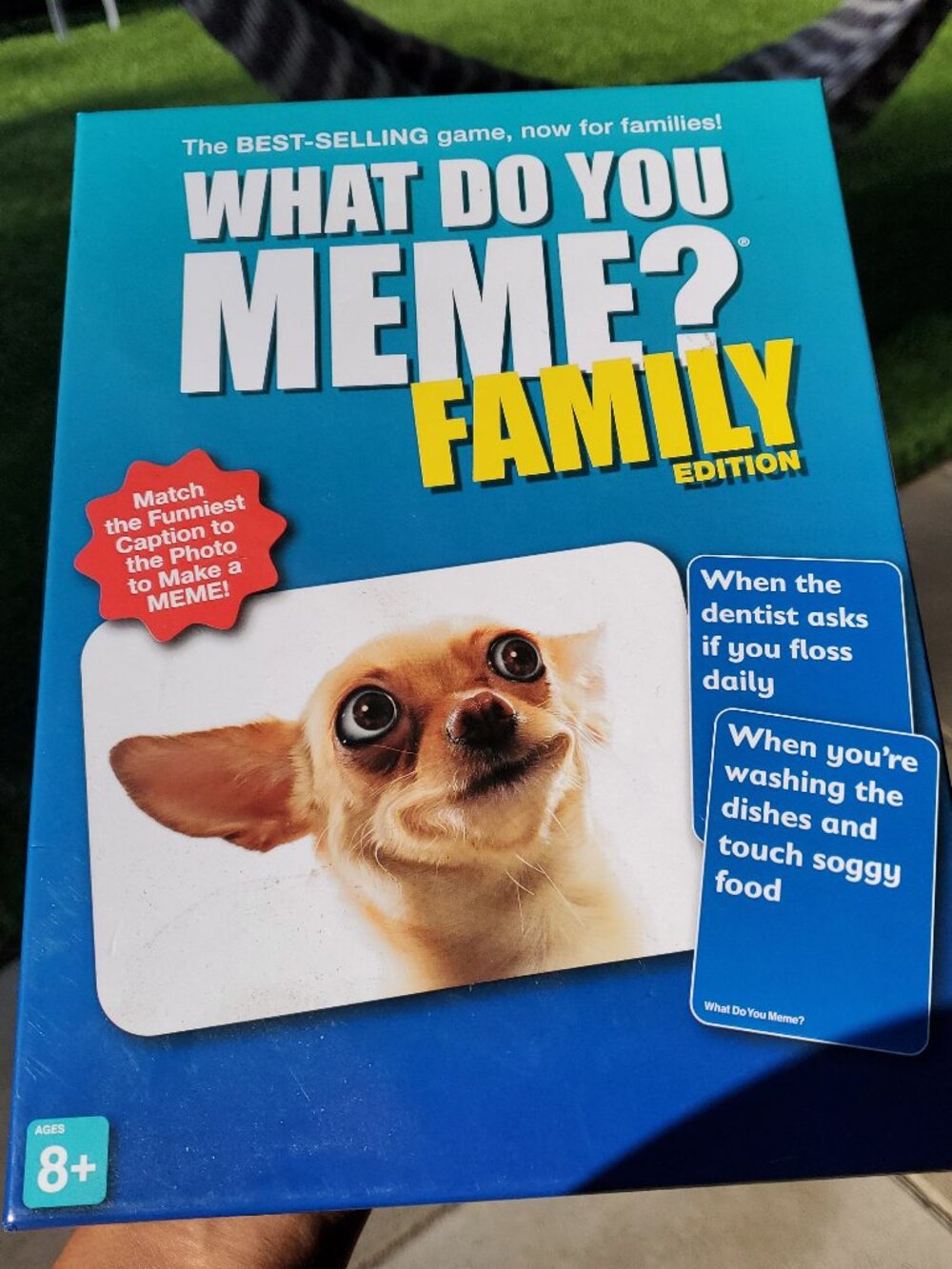 Family edition card game